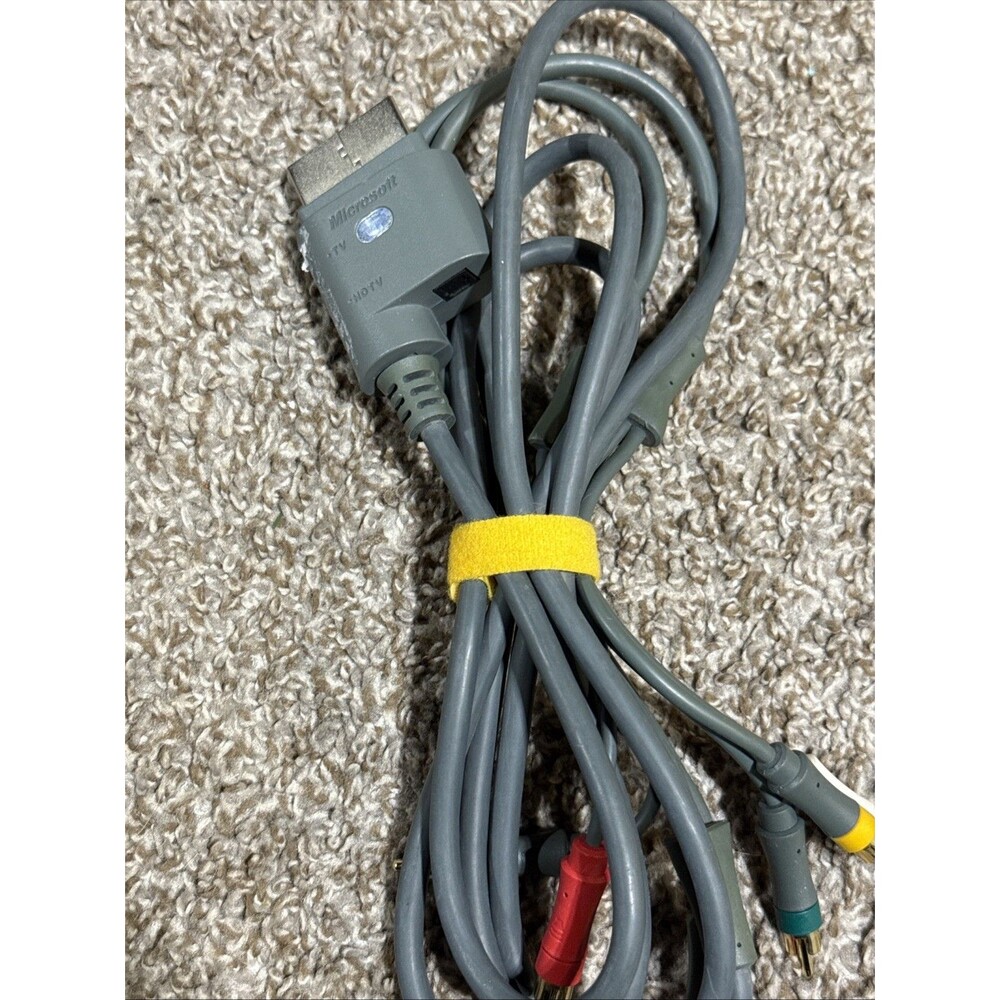 Microsoft Xbox 360 A/V Component/Composite Cable w/SPDIF Audio Out Supports HD